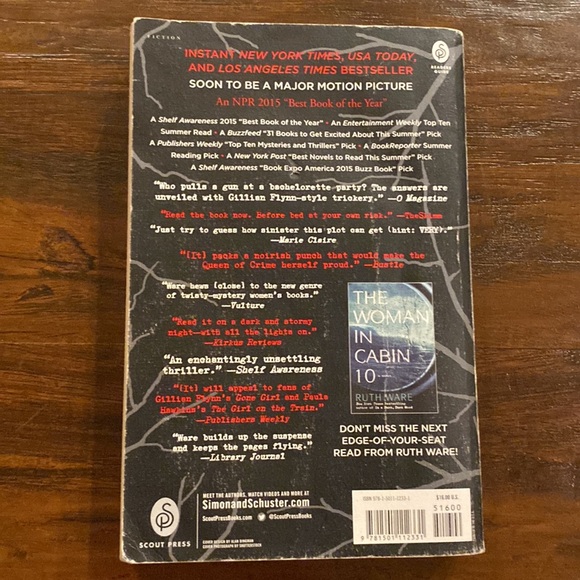 New York Times Bestseller In a Dark, Dark Wood a Novel by Ruth Ware - Picture 2 of 3